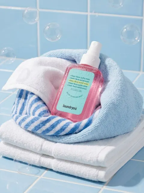 Pink Facial Mist Fresh Bathroom Vibe