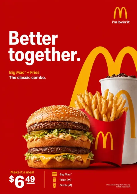 McDonald's Classic Combo Premium Ad