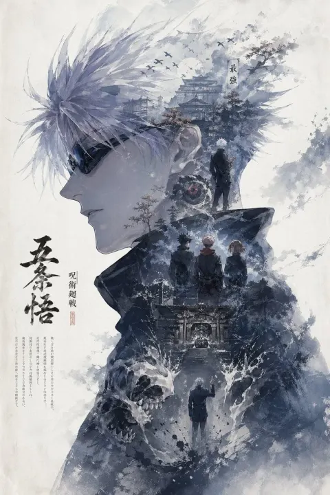 Frieren Silhouette Epic Poster