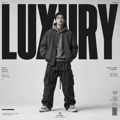 Luxury Korean Streetwear Editorial
