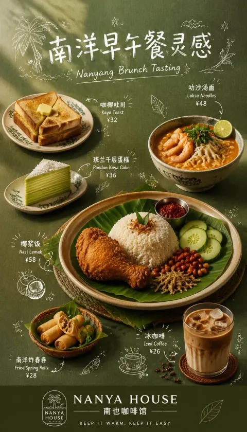 Hand-Drawn Menu Poster Design