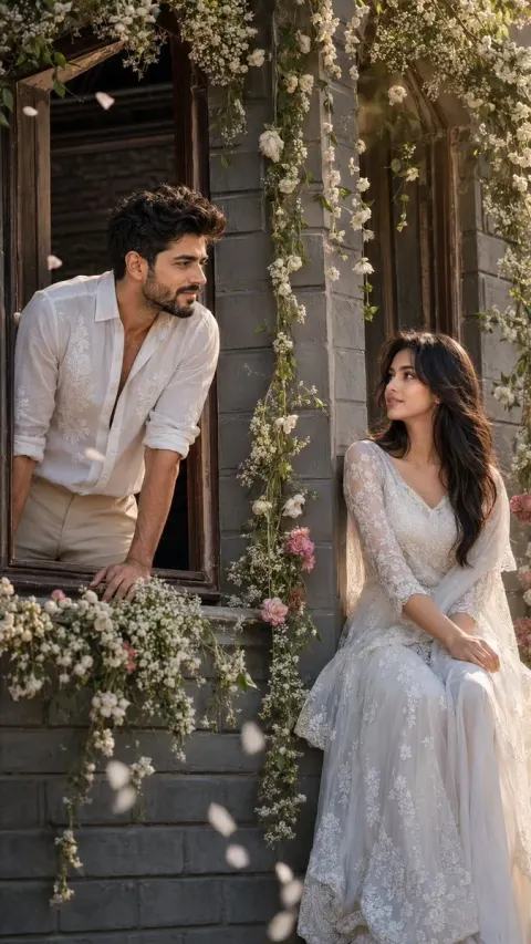 Romantic Window Love Story