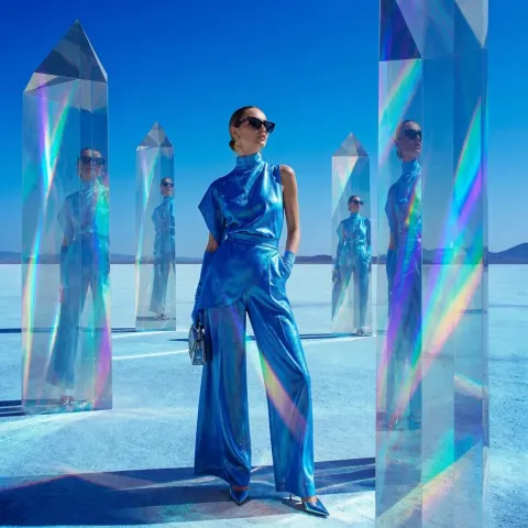 Crystal Prism Fashion Mirage