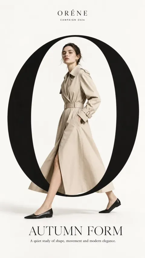 Premium Fashion Editorial Visual Design