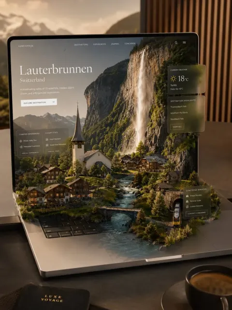 Miniature Luxury Travel World