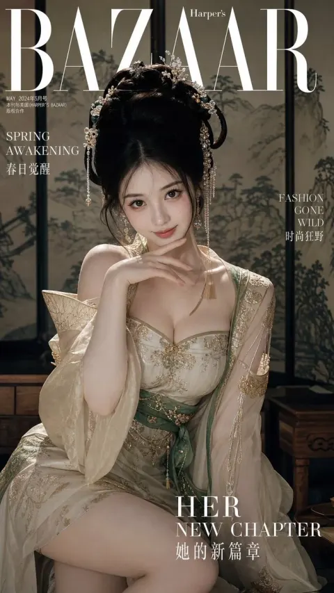 Chinese Beauty Fashion Cover