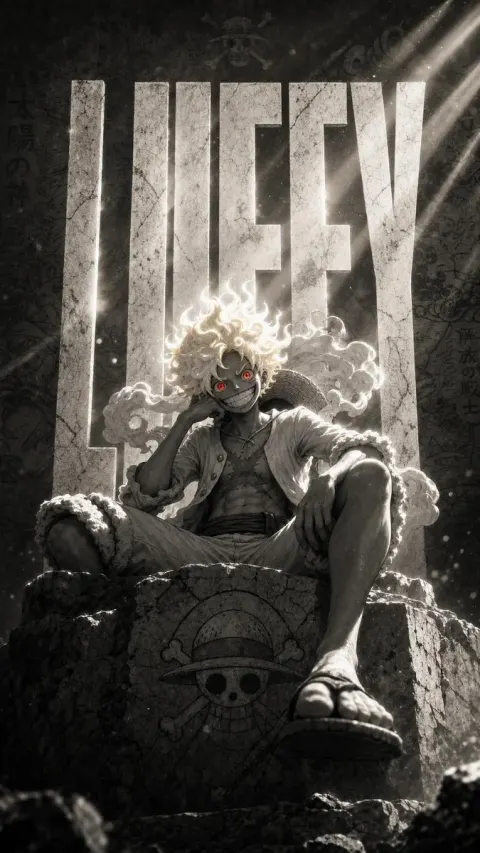 Throne Anime Character Poster