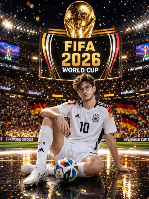 FIFA 2026 Germany Champion Poster