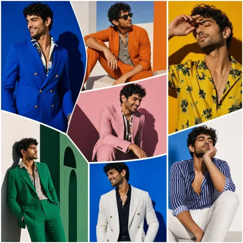 Male Model Art Gallery Fashion Editorial