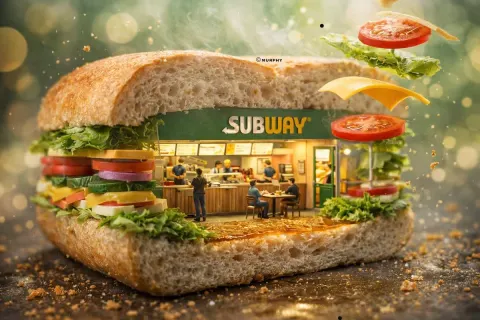 Hyper-Realistic Brand Miniature World