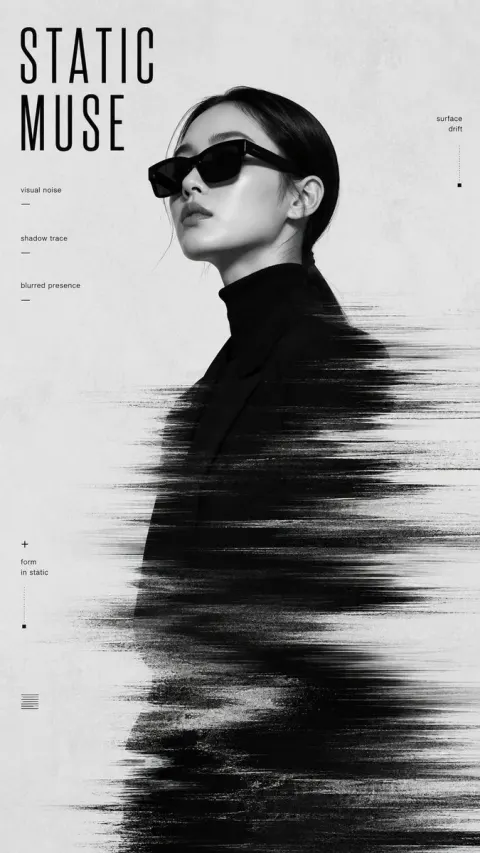 Experimental Identity Portrait Poster