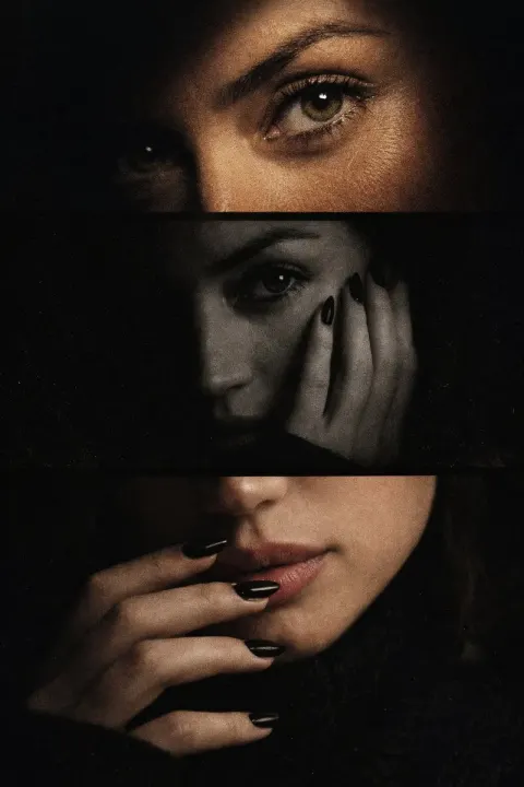 Noir Triptych Portrait Collage