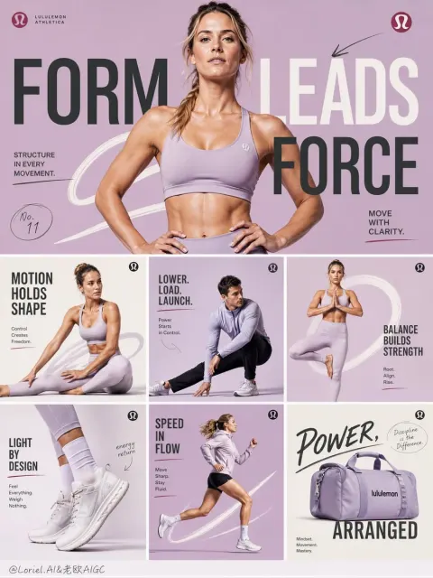 Lululemon Campaign Poster Design