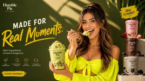 Premium Ice Cream Ad
