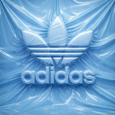 Adidas Wrapped in Plastic Film