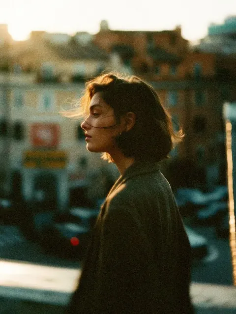 Cinematic 35mm Film Portrait Series