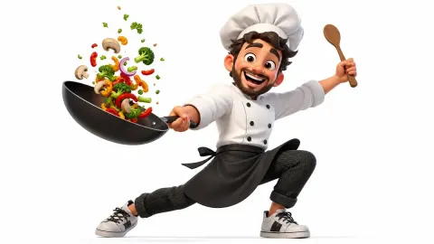 Playful 3D Character Dynamic Leap