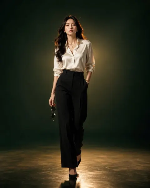 Luxury CEO Fashion Editorial Portrait