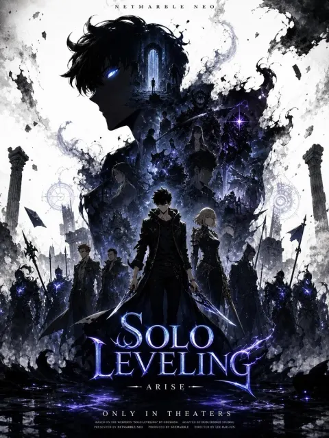 Solo Leveling Poster Design