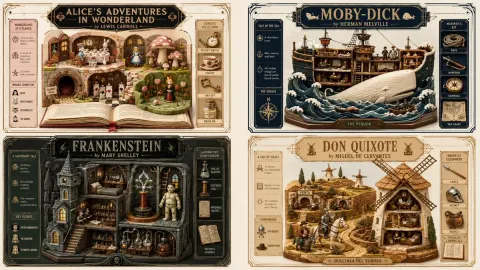 Spa Miniature Collectible Set