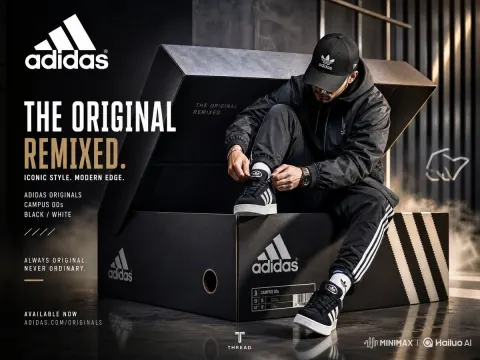 Adidas Luxury Streetwear Campaign