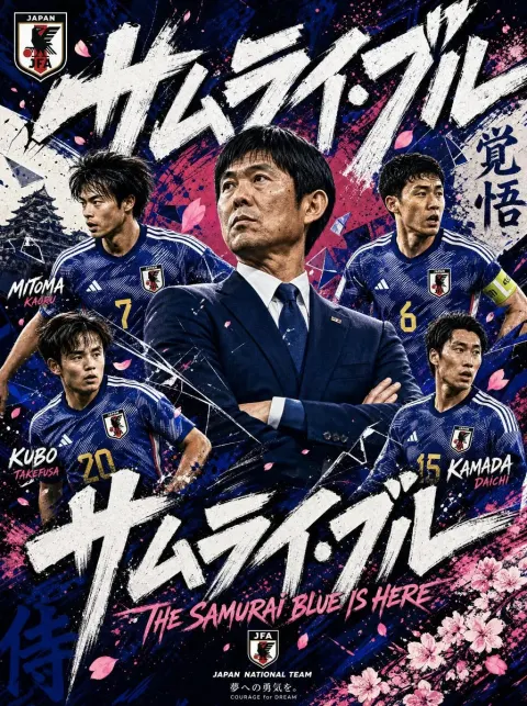 Dynamic Football Team Poster Design