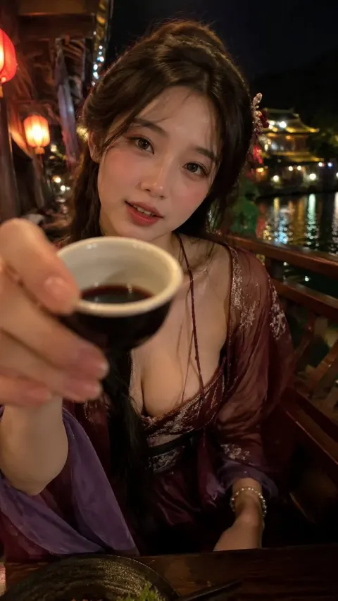 Ancient Style Tipsy Toast POV