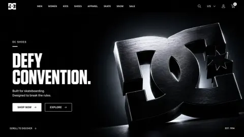 Premium Brand Hero Section Design