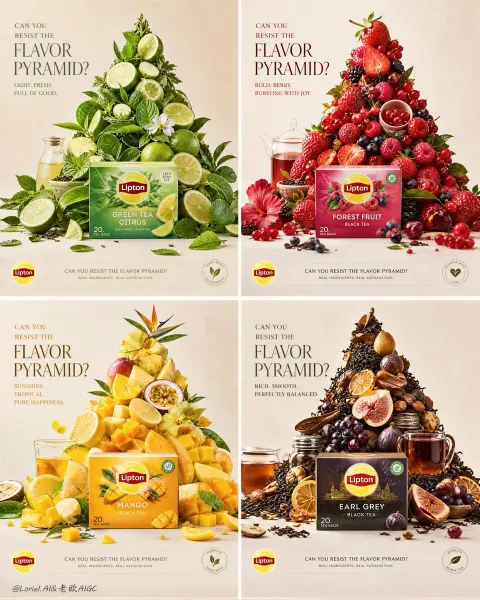 Lipton Premium Campaign Board