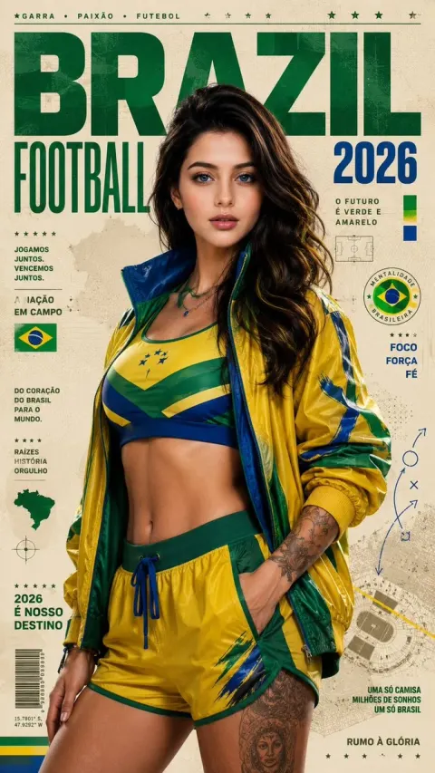 2026 Football Poster Goddess