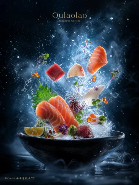 Cinematic Sashimi Poster
