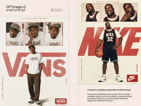 90s Streetwear Editorial Poster Design