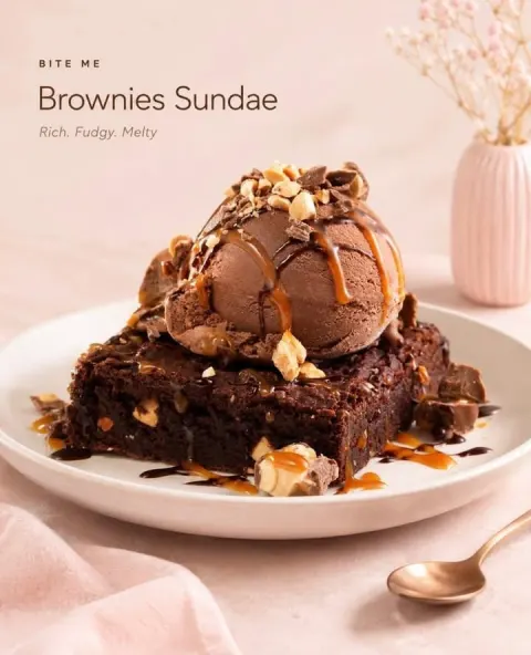 Premium Pastel Food Ad