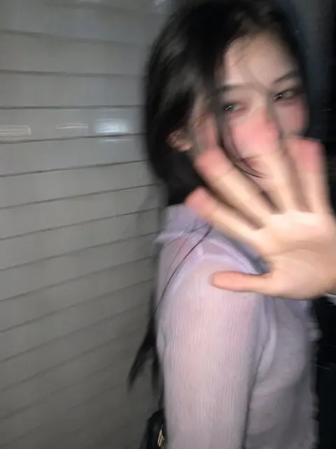 Tokyo Night Flash Candid