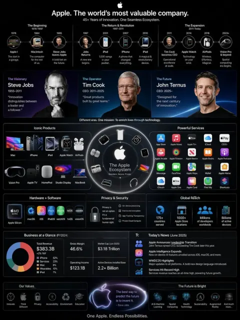 Apple CEO Shift to Ternus