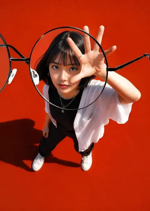 Hyper-Realistic Eyewear Fashion Campaign