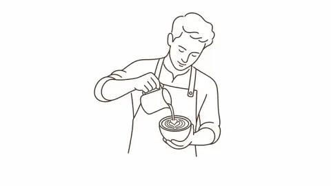 Premium Monoline Vector Art
