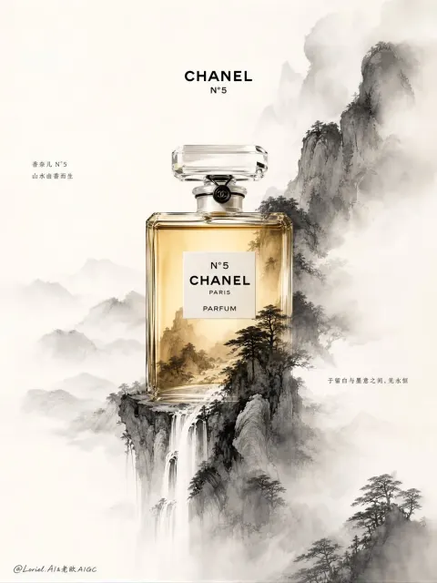 Chanel N°5 Ink Landscape