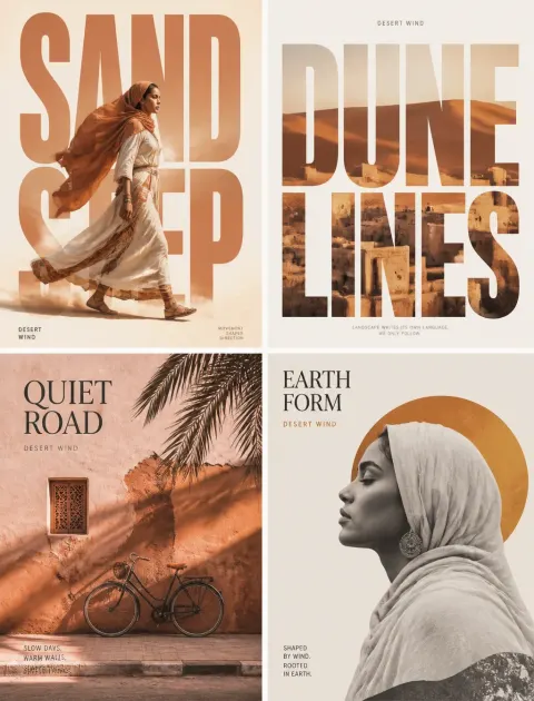 Desert Wind North African Beauty
