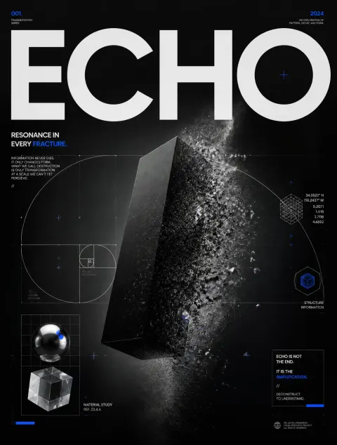 ECHO Monolith Particle Poster