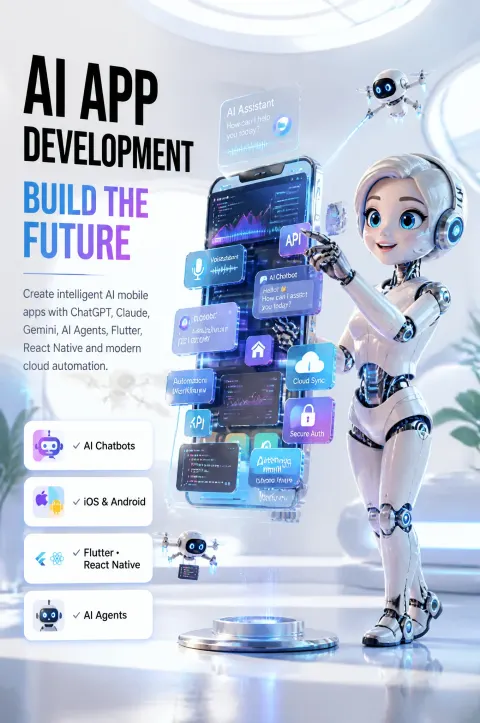 Pixar AI Robot Builds Mobile App
