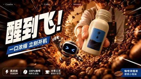 Espresso Robot Wake Up Ad