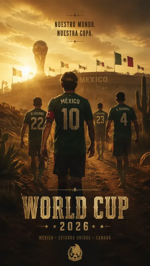 Red Dead World Cup Poster