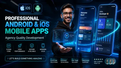 Professional App Development Ad