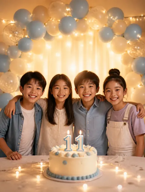 Magical Birthday Backlight Glow