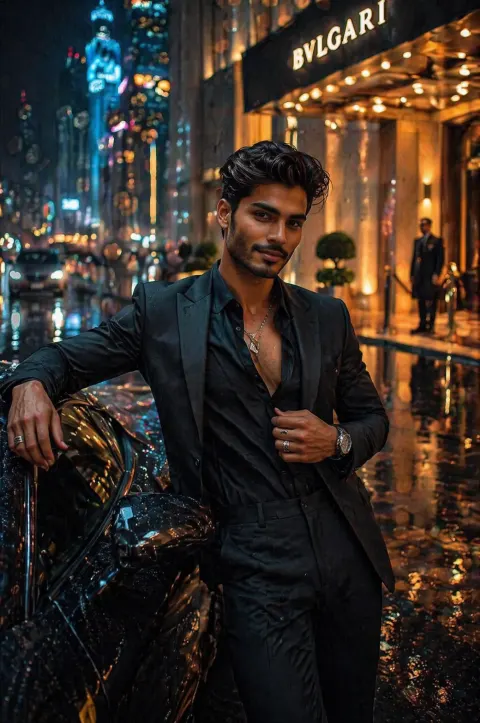 Neon Night Luxury Model