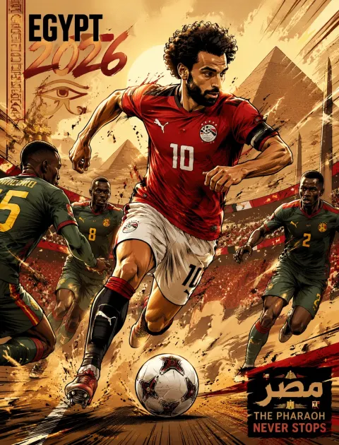 Salah Comic Sprint Goal