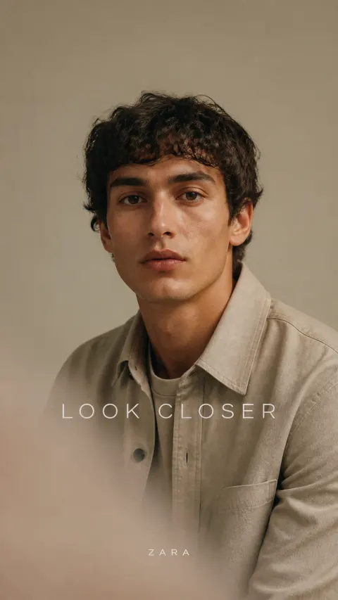 Luxury Editorial Male Portrait
