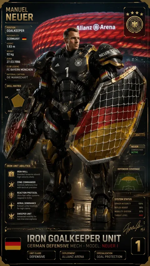 Neuer Iron Goalkeeper Mech