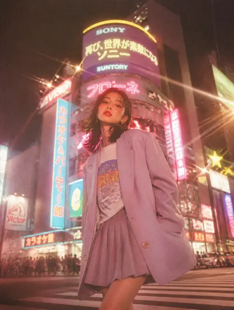 Neon Dreams in 80s Tokyo